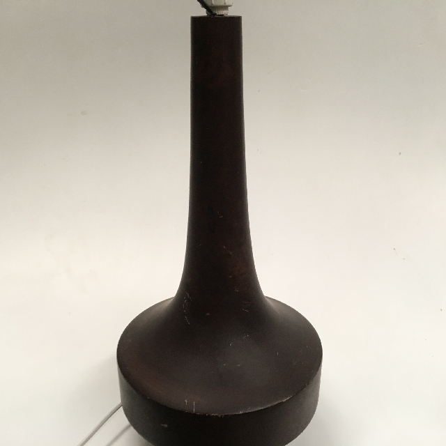 LAMP, Base (Table) - 1960s Brown 75cm